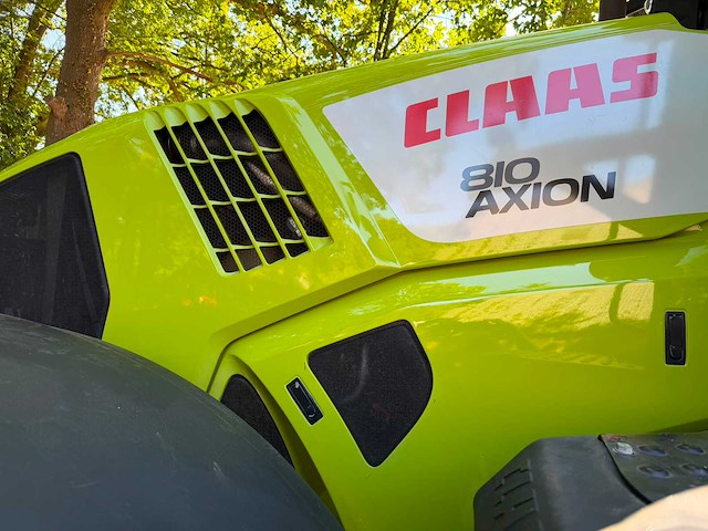 2015 claas axion 810 cebis cmatic vierwielaangedreven landbouwtractor - afbeelding 11 van  14