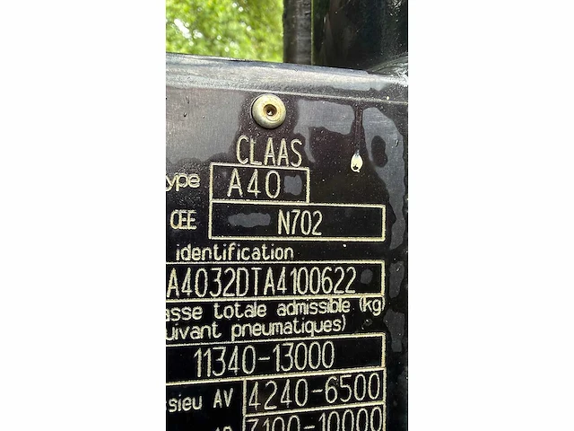 2015 claas axion 810 cebis cmatic vierwielaangedreven landbouwtractor - afbeelding 6 van  14