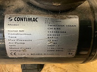 2015 contimac twintank luchtcompressor - afbeelding 4 van  4