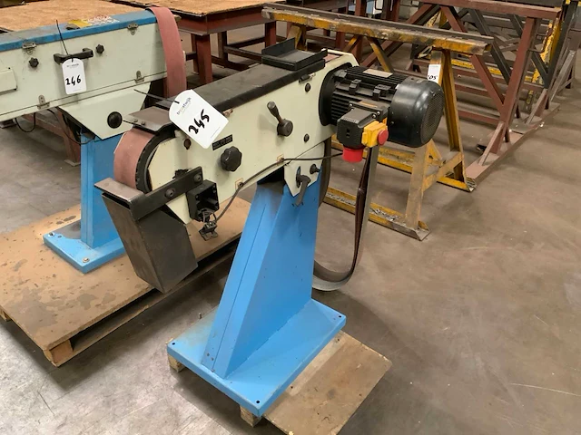 2015 cowley bg75 bandslijpmachine - afbeelding 1 van  5