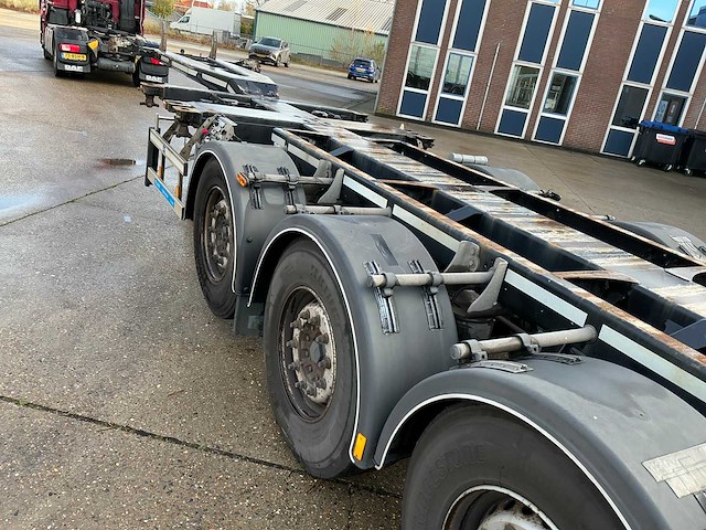 2015 d-tec flexitrailer containerchassis oplegger - afbeelding 2 van  34