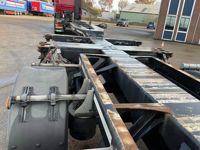 2015 d-tec flexitrailer containerchassis oplegger - afbeelding 4 van  34