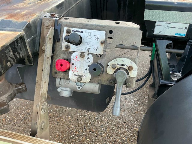 2015 d-tec flexitrailer containerchassis oplegger - afbeelding 5 van  34