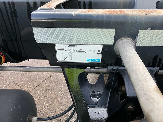 2015 d-tec flexitrailer containerchassis oplegger - afbeelding 6 van  34