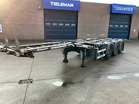 2015 d-tec flexitrailer containerchassis oplegger - afbeelding 1 van  34