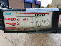 2015 d-tec flexitrailer containerchassis oplegger - afbeelding 19 van  34