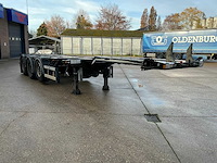 2015 d-tec flexitrailer containerchassis oplegger - afbeelding 29 van  34
