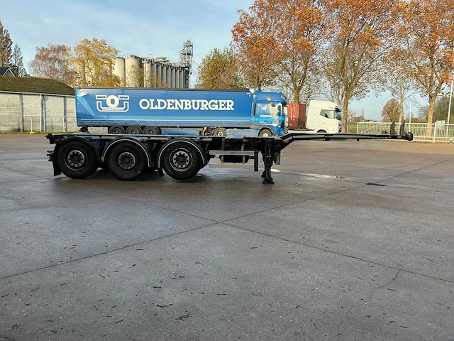 2015 d-tec flexitrailer containerchassis oplegger - afbeelding 30 van  34