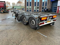 2015 d-tec flexitrailer containerchassis oplegger - afbeelding 33 van  34