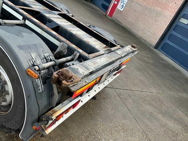 2015 d-tec flexitrailer containerchassis oplegger - afbeelding 34 van  34