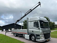 2015 daf cf 370 atlas laadkraan euro 6 vrachtwagen - afbeelding 8 van  14