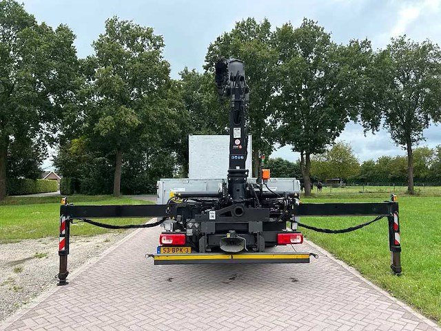 2015 daf cf 370 atlas laadkraan euro 6 vrachtwagen - afbeelding 12 van  14