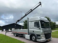 2015 daf cf 370 atlas laadkraan euro 6 vrachtwagen - afbeelding 8 van  14
