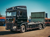 2015 daf xf 510 sc 6x2 hiab 22t haakarm euro 6truck