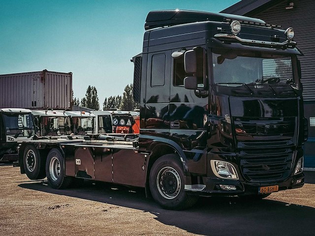 2015 daf xf 510 sc 6x2 hiab 22t haakarm euro 6truck - afbeelding 7 van  30