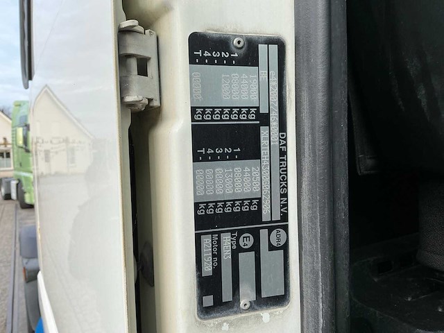 2015 daf xf410 ft opleggertrekker - afbeelding 24 van  30