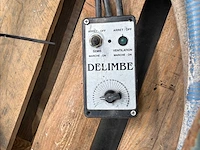 2015 delimbe t14 dubbele opbouw-fijnzaaimachine / microgranulaatstrooier 2 x 25 liter - afbeelding 4 van  7