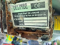2015 delimbe t14 dubbele opbouw-fijnzaaimachine / microgranulaatstrooier 2 x 25 liter - afbeelding 7 van  7