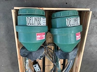 2015 delimbe t14 dubbele opbouw-fijnzaaimachine / microgranulaatstrooier 2 x 25 liter - afbeelding 6 van  7