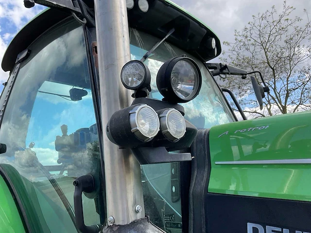 2015 deutz 7210 11v vierwielaangedreven landbouwtractor - afbeelding 10 van  41
