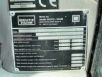 2015 deutz 7210 11v vierwielaangedreven landbouwtractor - afbeelding 36 van  41