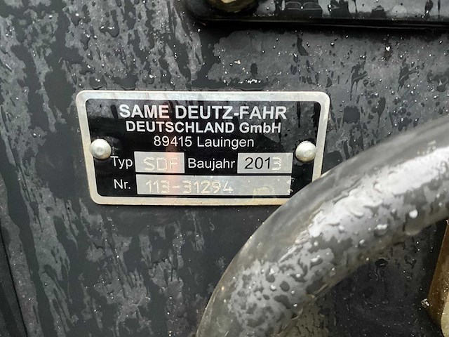 2015 deutz-fahr 6190 ttv vierwielaangedreven landbouwtractor - afbeelding 27 van  33