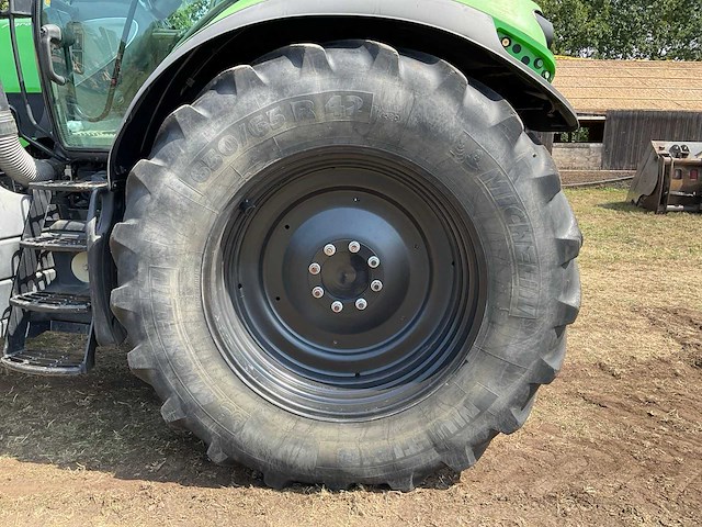 2015 deutz-fahr 6210 cshift vierwielaangedreven landbouwtractor - afbeelding 12 van  27