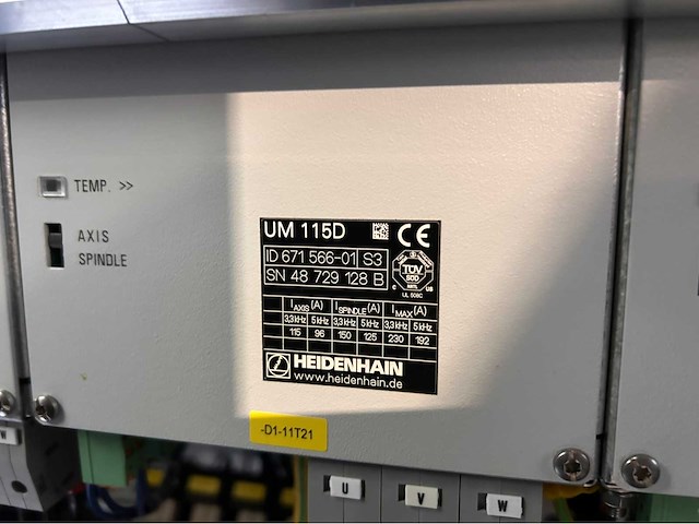 2015 dmg dmu 100evo lineair cnc universeel machinecentrum - afbeelding 33 van  42