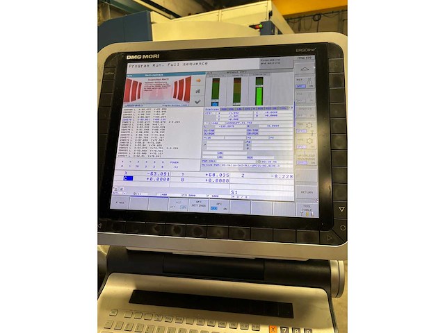 2015 dmg dmu 100evo lineair cnc universeel machinecentrum - afbeelding 41 van  42