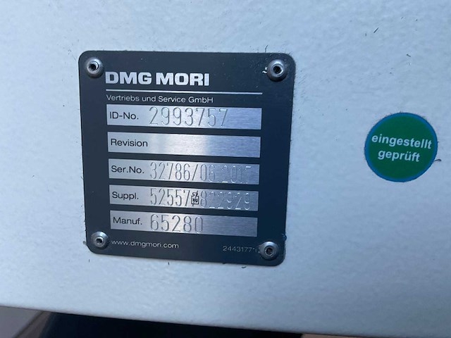 2015 dmg mori dmc1450v cnc verticale bewerkingscentra - afbeelding 16 van  29