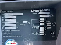 2015 dmg mori dmc1450v cnc verticale bewerkingscentra - afbeelding 15 van  31