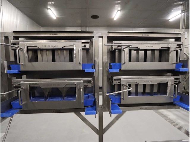 2015 dofra foodtech rvs aardappel segmenteerder - afbeelding 2 van  11