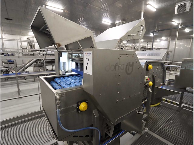 2015 dofra foodtech rvs aardappel segmenteerder - afbeelding 1 van  11