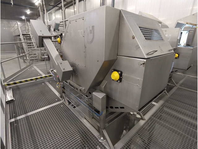 2015 dofra foodtech rvs aardappel segmenteerder - afbeelding 5 van  11