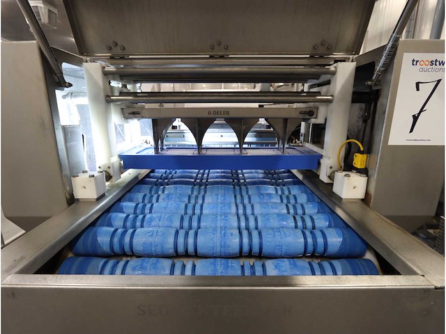 2015 dofra foodtech rvs aardappel segmenteerder - afbeelding 7 van  11