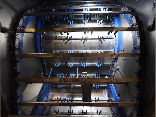 2015 dofra foodtech rvs aardappel segmenteerder - afbeelding 10 van  11