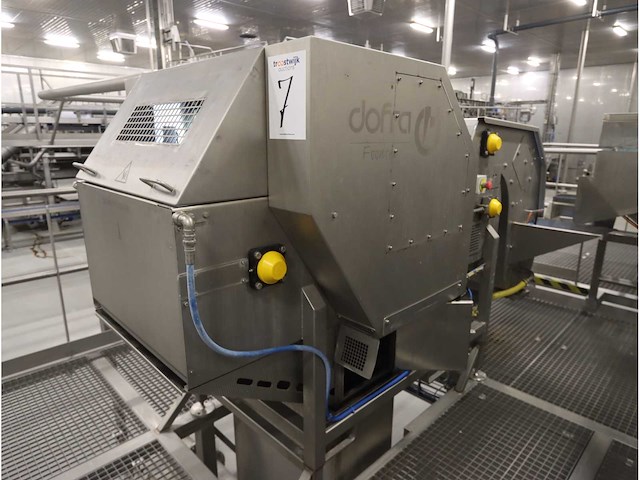 2015 dofra foodtech rvs aardappel segmenteerder - afbeelding 4 van  11