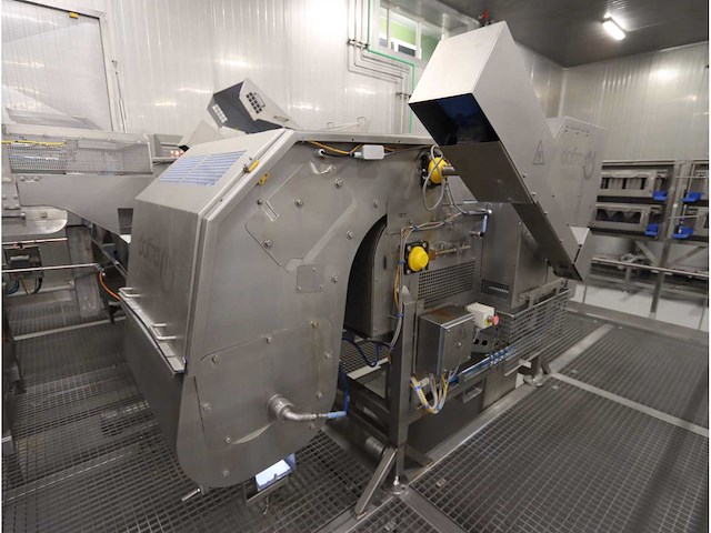 2015 dofra foodtech rvs aardappel segmenteerder - afbeelding 6 van  11