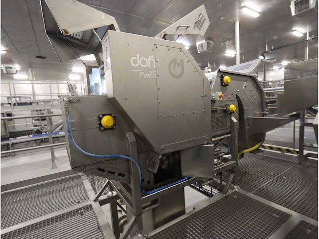 2015 dofra foodtech rvs aardappel segmenteerder - afbeelding 11 van  11