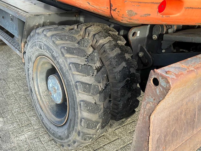 2015 doosan dx140w-3 banden graafmachine - afbeelding 9 van  21