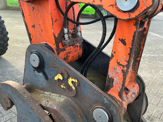 2015 doosan dx140w-3 banden graafmachine - afbeelding 6 van  21