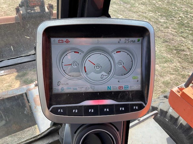 2015 doosan dx160w-3 banden graafmachine - afbeelding 14 van  17