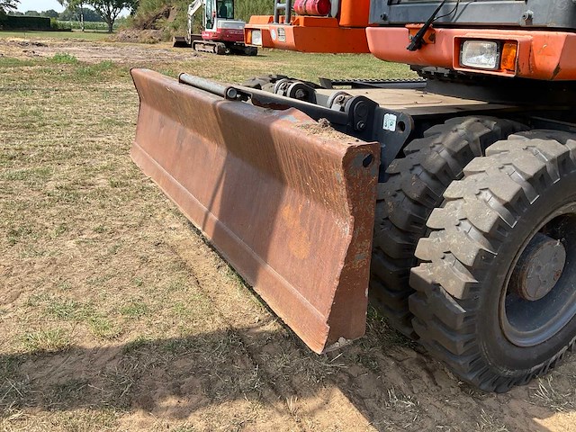 2015 doosan dx160w-3 banden graafmachine - afbeelding 10 van  17