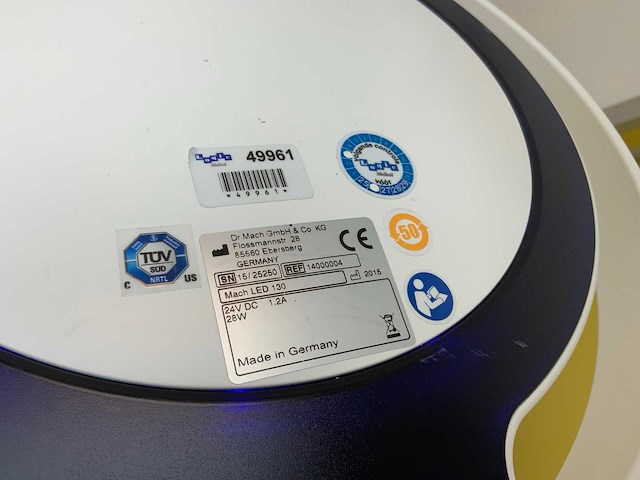 2015 dr mach led 130 operatielamp - afbeelding 5 van  9