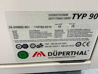 2015 düperthal typ 90 veiligheidskast en14727 - afbeelding 3 van  8