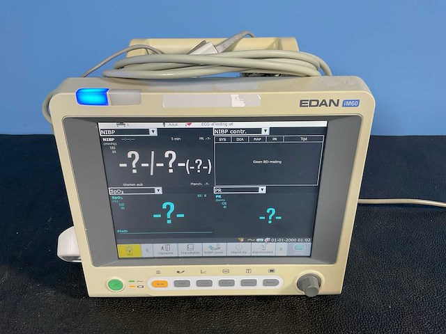 2015 e-medical versluis im60 edan bewakingsmonitor; multiparameter (1) - afbeelding 1 van  5
