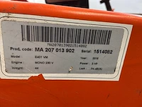 2015 eliet e 401 electric verticuteermachine - 400mm - afbeelding 2 van  6