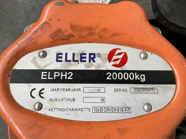 2015 eller elph2 kettingtakel - afbeelding 5 van  6