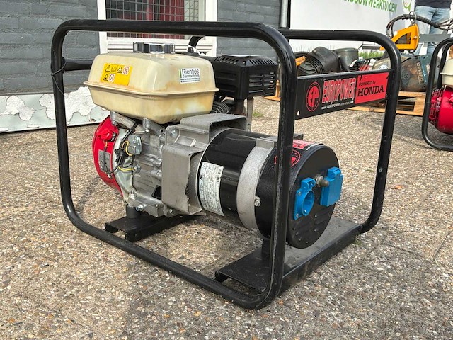 2015 europower ep3300 noodstroomaggregaat - afbeelding 2 van  9
