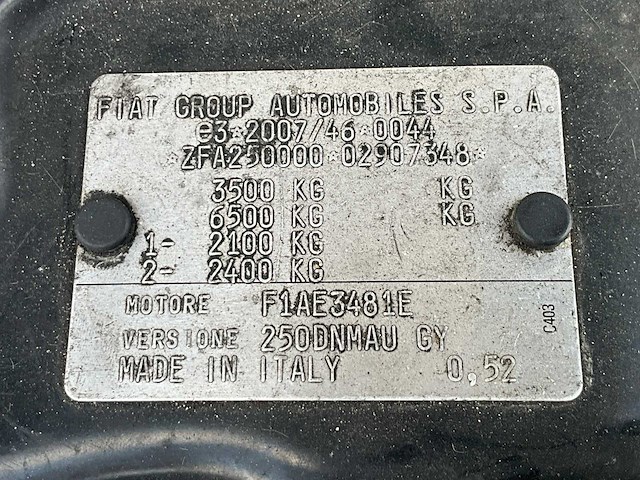 2015 fiat ducato 35h 2.3 mj l4h2 bedrijfswagen vdg-24-g - afbeelding 12 van  18